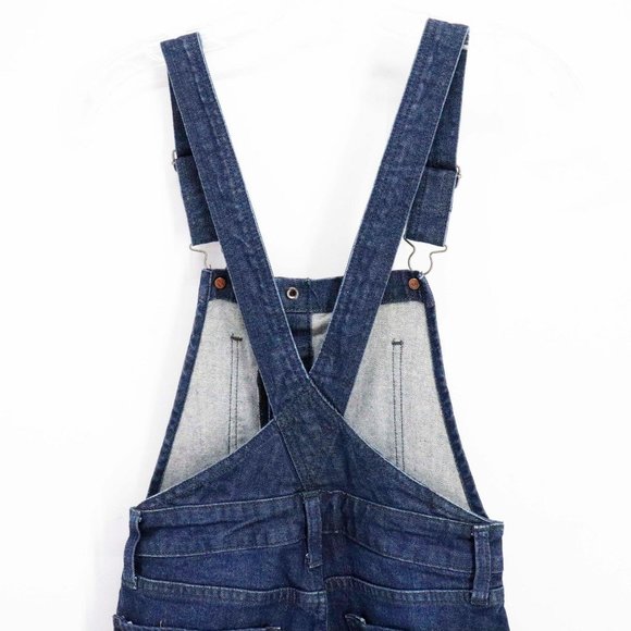 Lucky Brand Bridgette Slim Straight Denim Overall - Picture 9 of 12